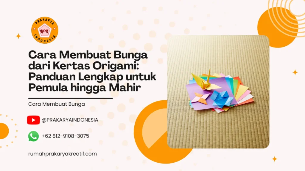 Cara Membuat Bunga