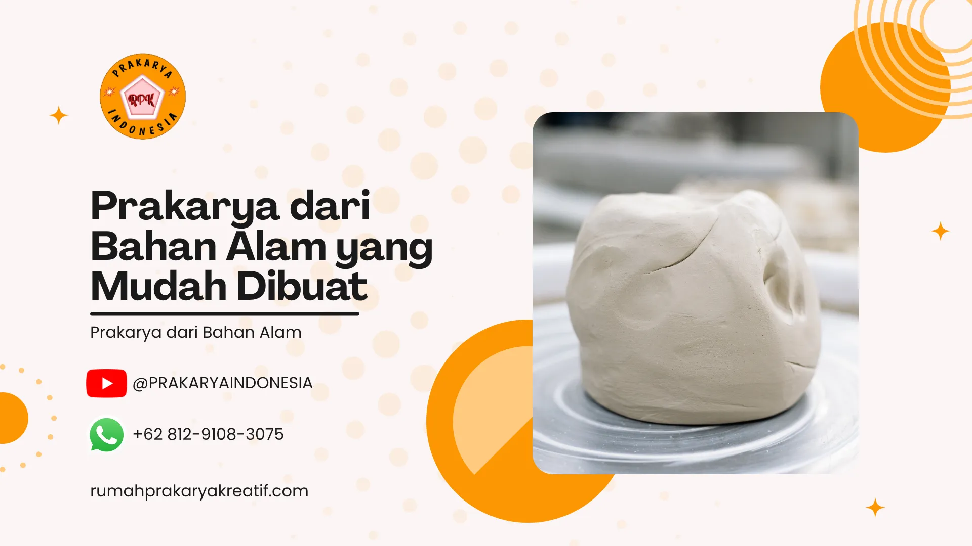 Prakarya dari Bahan Alam