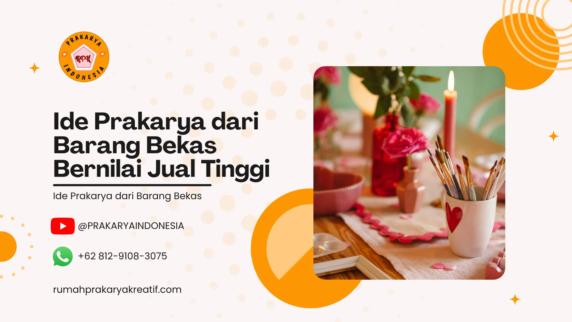 Ide Prakarya dari Barang Bekas