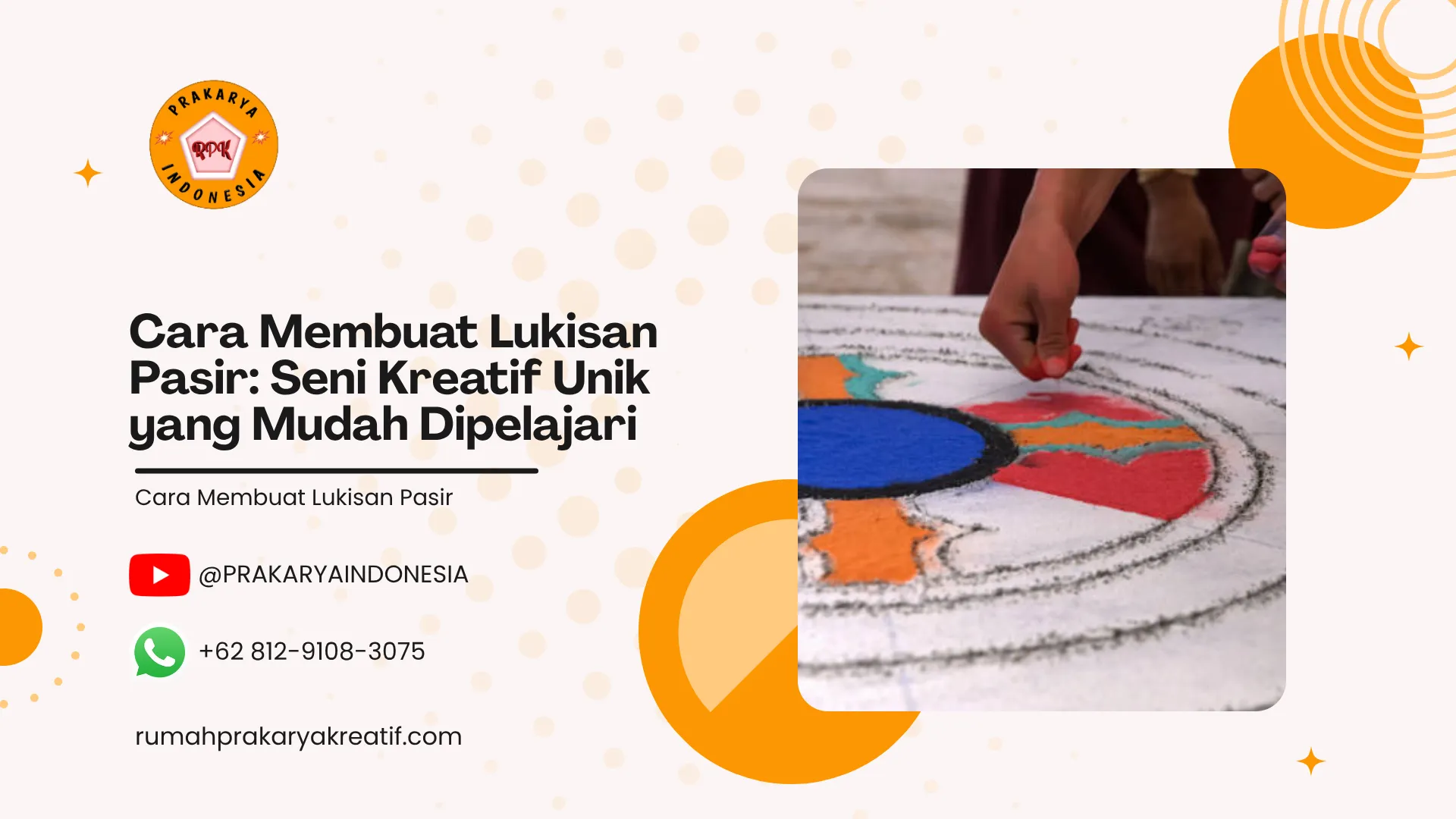 Cara Membuat Lukisan Pasir