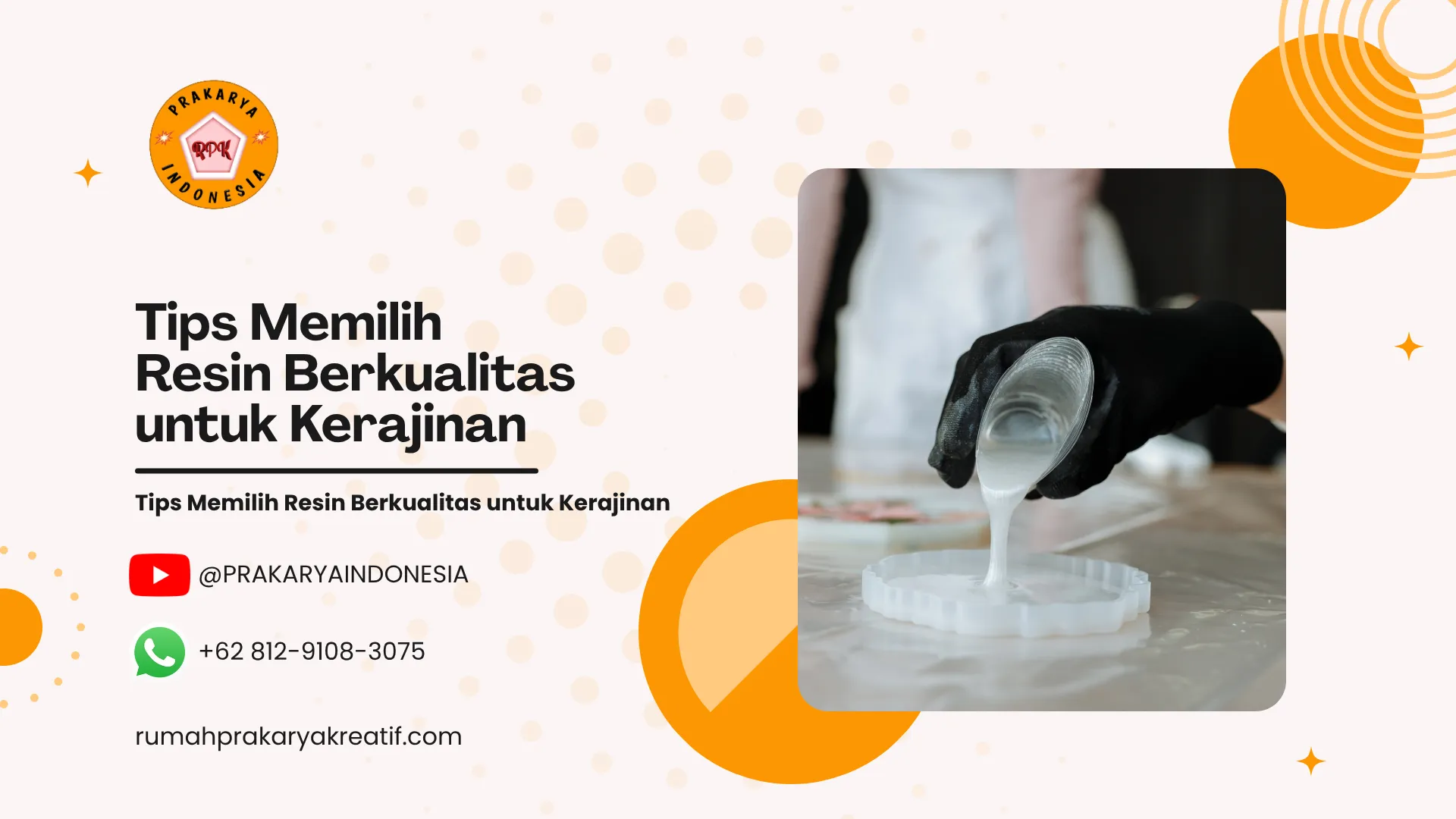 Tips Memilih Resin Berkualitas untuk Kerajinan 
