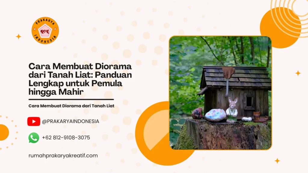 Cara Membuat Diorama dari Tanah Liat