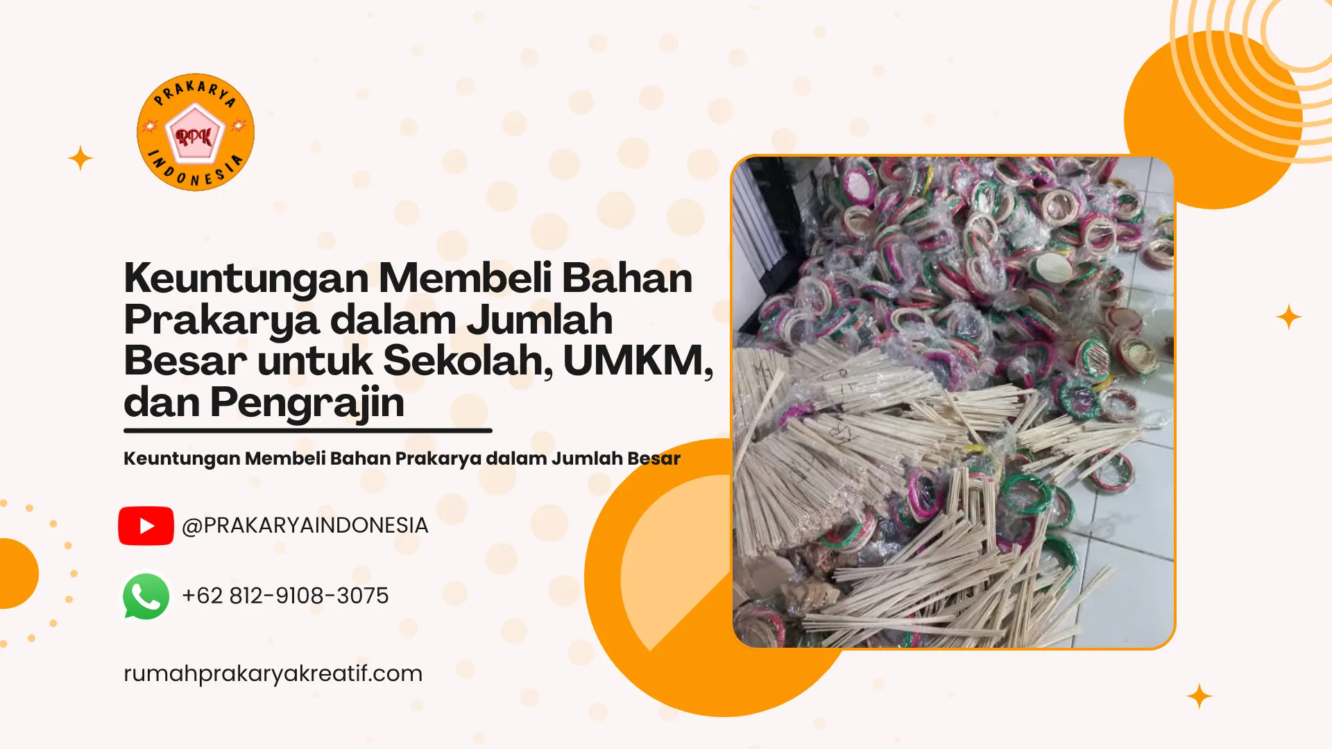 Keuntungan Membeli Bahan Prakarya dalam Jumlah Besar