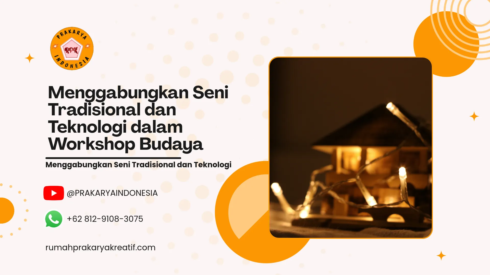 Menggabungkan Seni Tradisional dan Teknologi